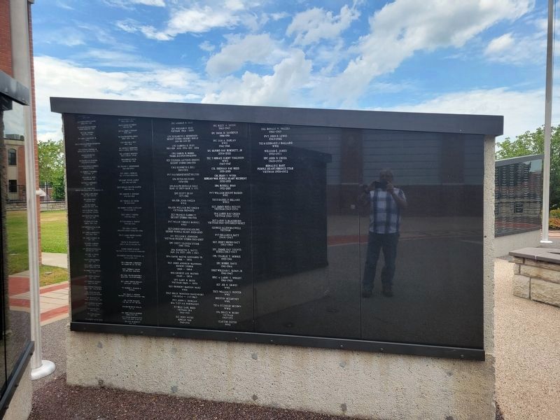 Wilson County U.S. Army Memorial II Marker. Click for full size. Wilson County U.S. Army Memorial II Marker image. Click for full size.