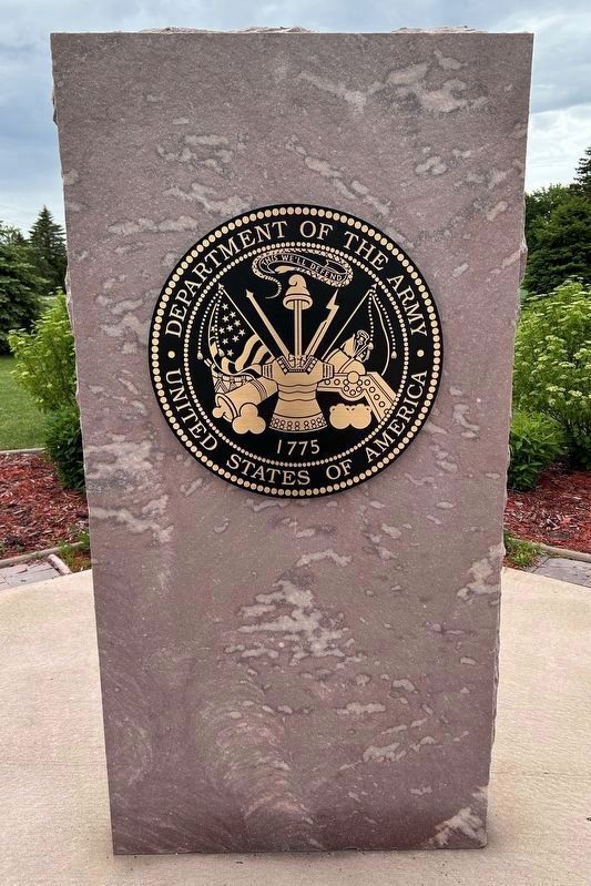 U.S. Army Memorial. Click for full size. U.S. Army Memorial image. Click for full size.