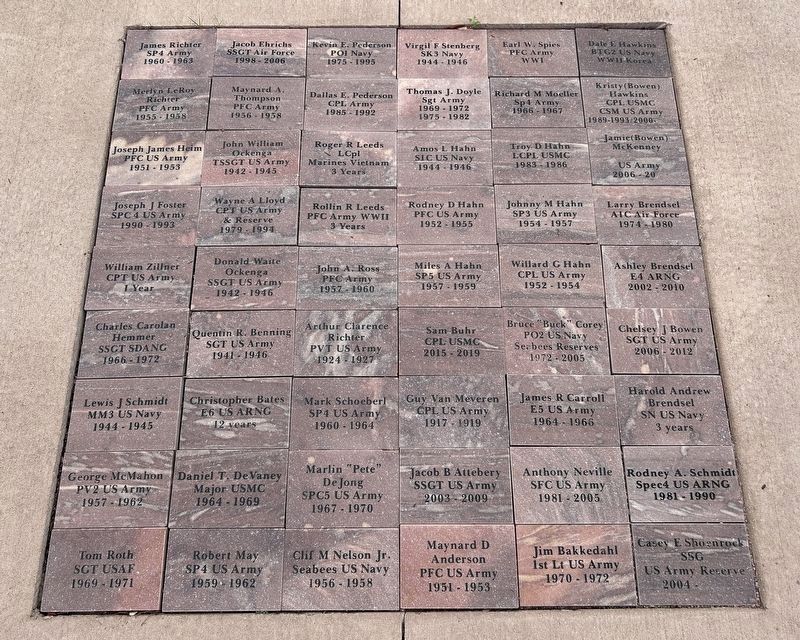 Veteran Pavers, Section 1. Click for full size. Veteran Pavers, Section 1 image. Click for full size.