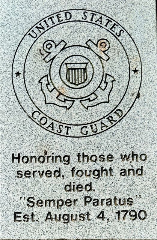 United States Coast Guard Marker. Click for full size. United States Coast Guard Marker image. Click for full size.