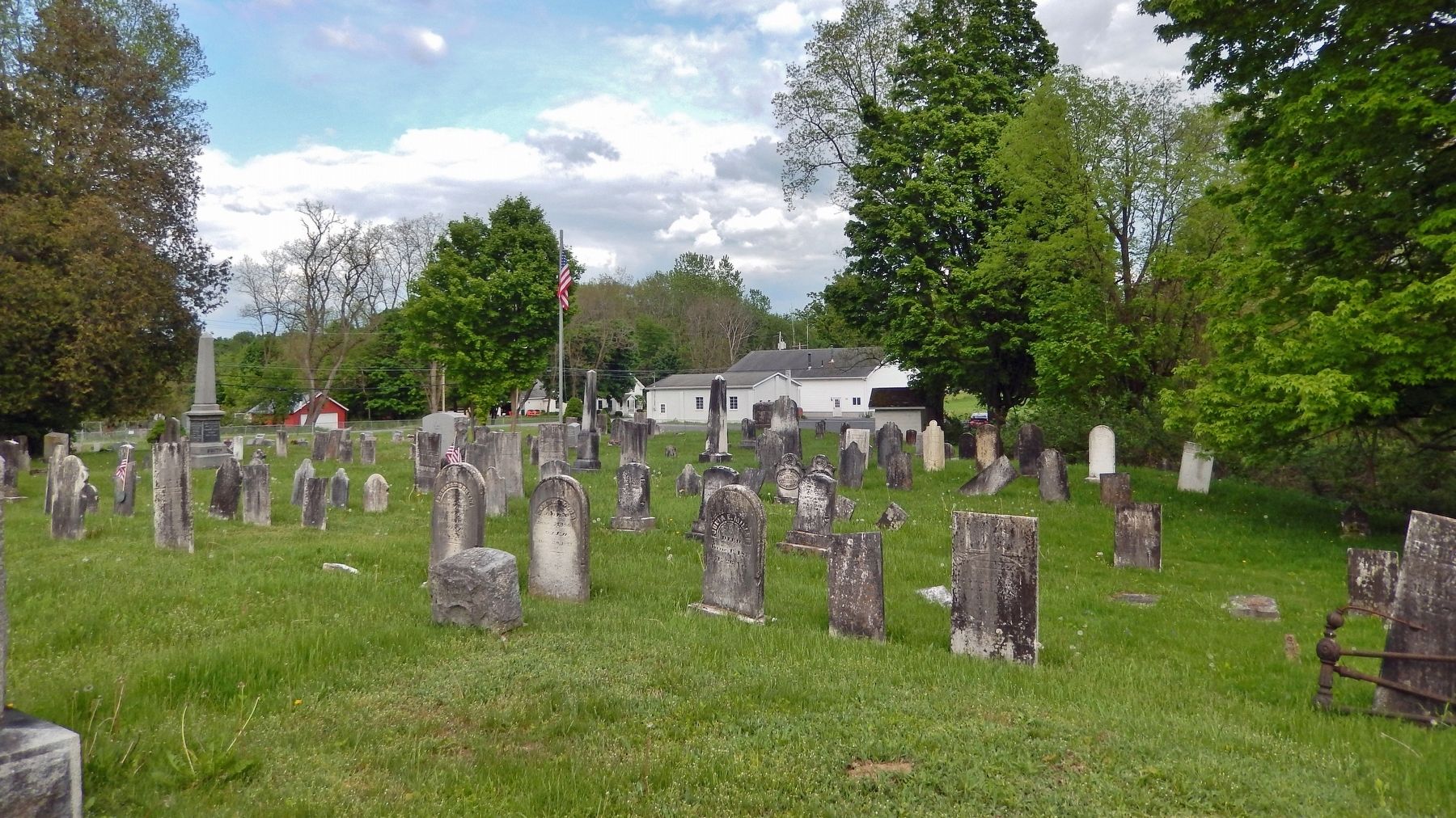 Kingsbury Cemetery. Click for full size. Kingsbury Cemetery image. Click for full size.