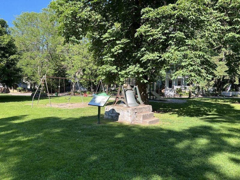 Bell Park Marker. Click for full size. Bell Park Marker image. Click for full size.