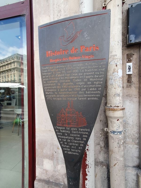 Hospice des Quinze-Vingts Marker image. Click for full size.