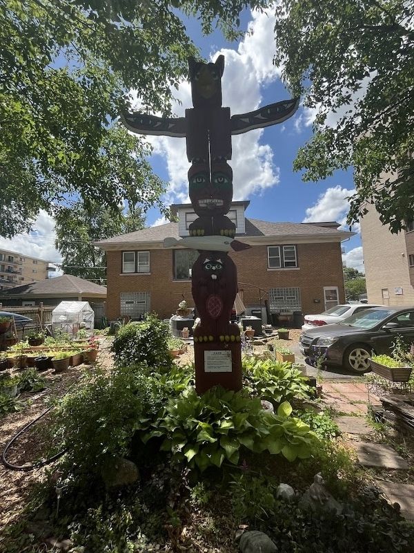 Kajuk totem. Click for full size. Kajuk totem image. Click for full size.