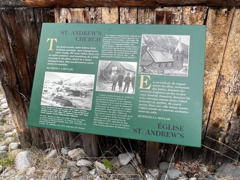 St. Andrew's Church Marker image. Click for full size.