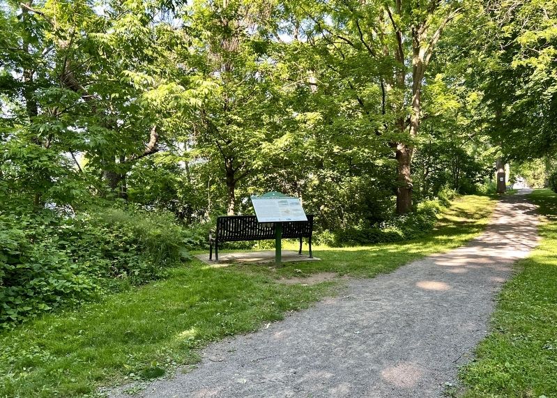 The Grimsby Beach Waterfront Marker. Click for full size. The Grimsby Beach Waterfront Marker image. Click for full size.