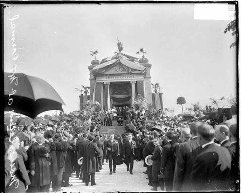 Funeral for Archbishop James Quigley at Mt. Carmel Cemetery image. Click for full size.