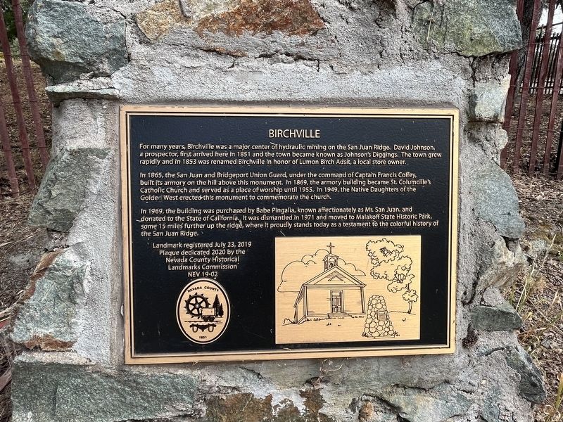 Birchville Marker. Click for full size. Birchville Marker image. Click for full size.
