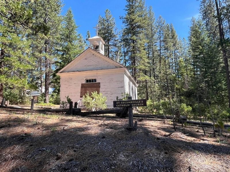 St. Columcille’s Catholic Church. Click for full size. St. Columcille’s Catholic Church image. Click for full size.