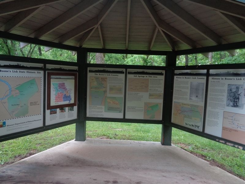 History in Boone's Lick Country Marker. Click for full size. History in Boone's Lick Country Marker image. Click for full size.
