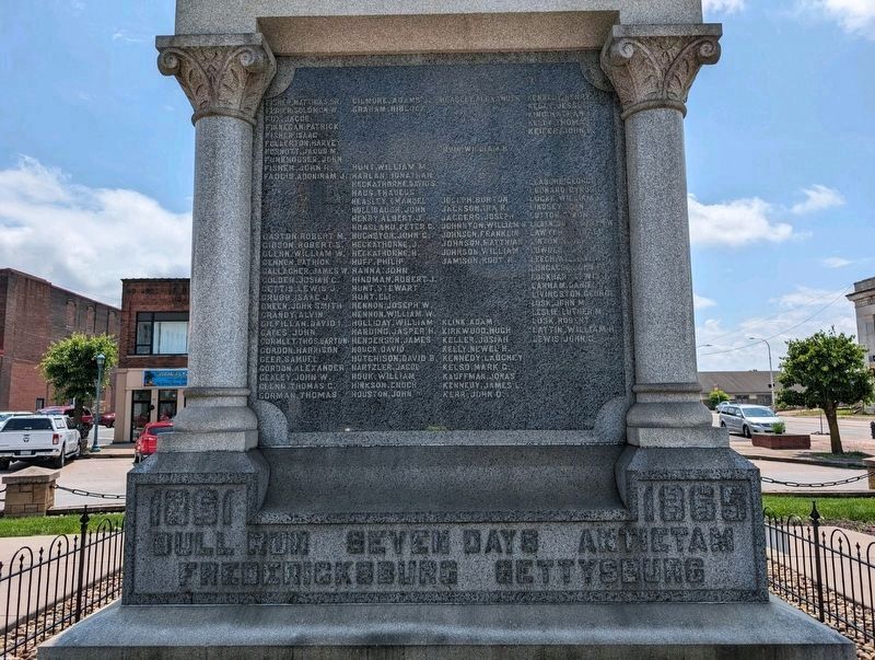 Lawrence County Civil War Memorial image. Click for full size.