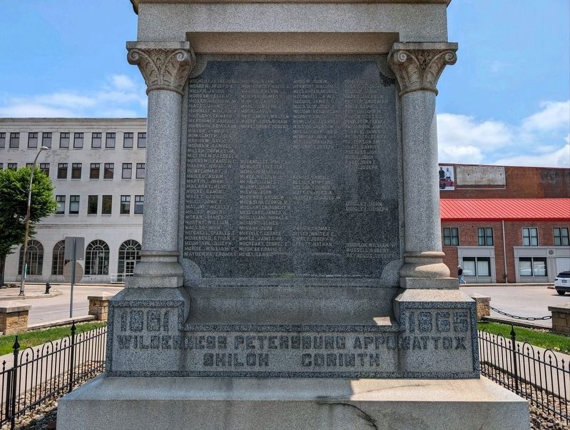 Lawrence County Civil War Memorial image. Click for full size.