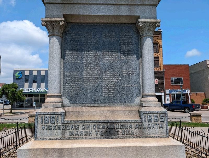 Lawrence County Civil War Memorial image. Click for full size.