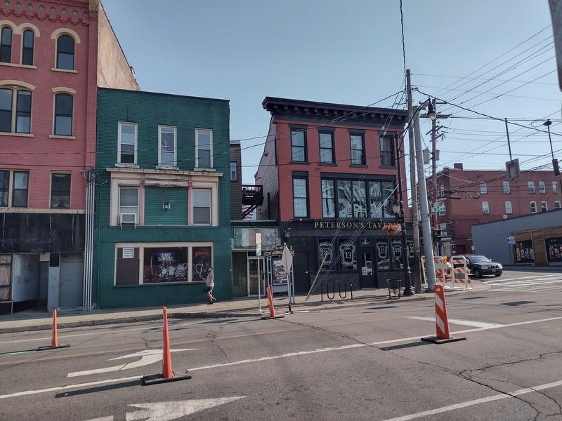 New Peterson's Tavern across the street. Click for full size. New Peterson's Tavern across the street image. Click for full size.