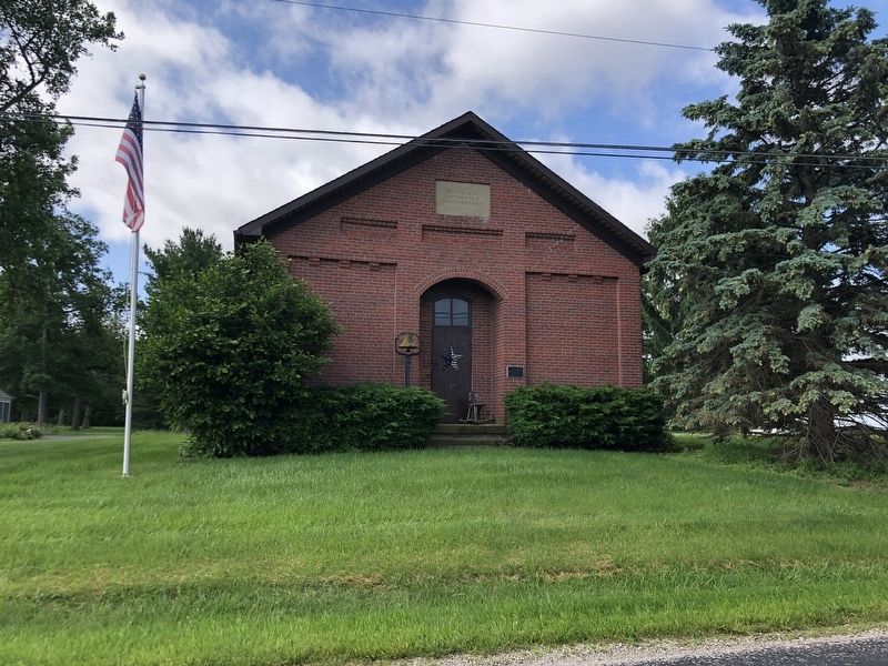Scioto Township District No. 2 Schoolhouse Marker. Click for full size. Scioto Township District No. 2 Schoolhouse Marker image. Click for full size.