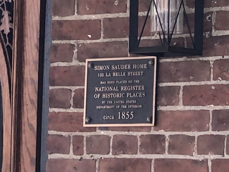 National Register of Historic Places Plaque. Click for full size. National Register of Historic Places Plaque image. Click for full size.