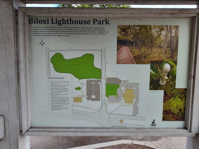 Essence of Biloxi Marker (Reverse Side). Click for full size. Essence of Biloxi Marker (Reverse Side) image. Click for full size.