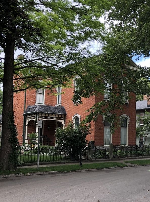 A. Witchger House (c. 1880). Click for full size. A. Witchger House (c. 1880) image. Click for full size.
