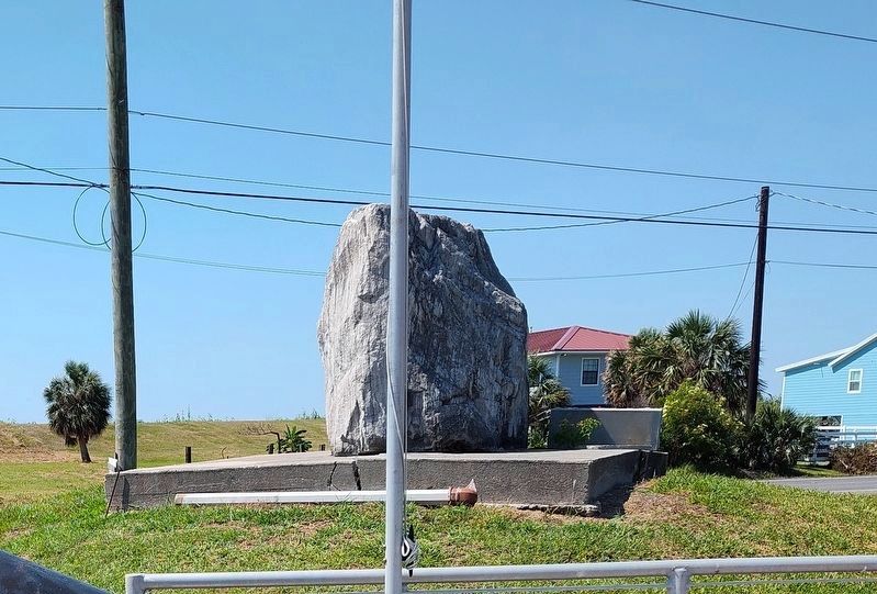 Grand Isle Marker - marker is missing image. Click for full size.