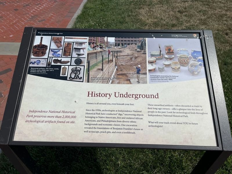 History Underground Marker image. Click for full size.