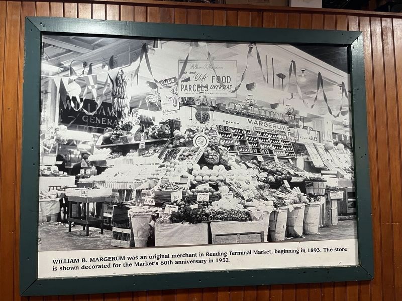 Signage inside of Reading Terminal Market. Click for full size. Signage inside of Reading Terminal Market image. Click for full size.