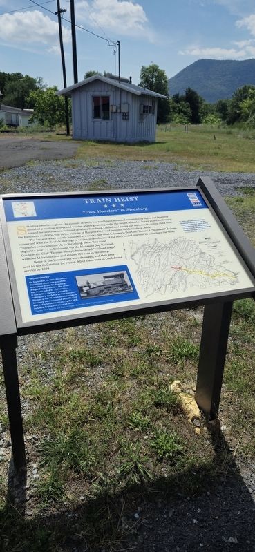 Train Heist Marker. Click for full size. Train Heist Marker image. Click for full size.