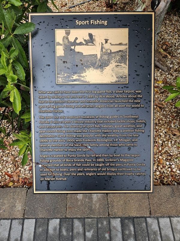 Sport Fishing Marker image. Click for full size.
