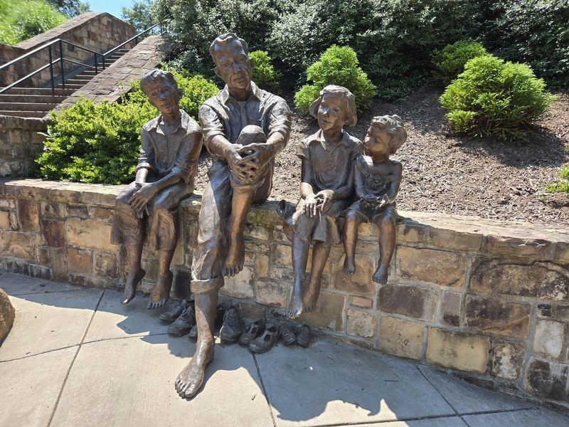 Thompson Orphanage Sculpture image. Click for full size.