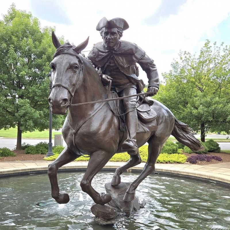 Captain Jack's Ride statue image. Click for full size.