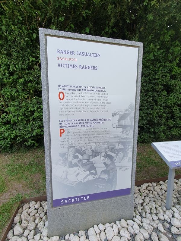 Ranger Casualties Marker image. Click for full size.