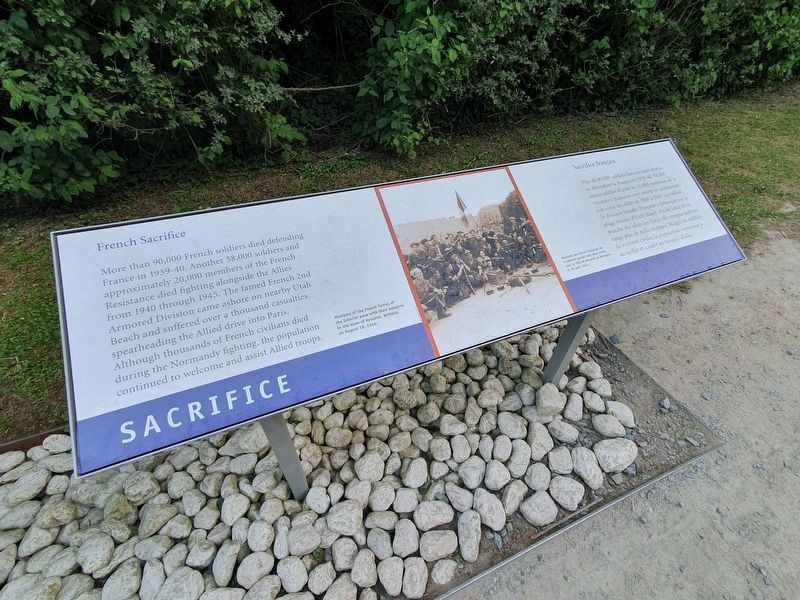 Ranger Casualties - French Sacrifice Marker image. Click for full size.