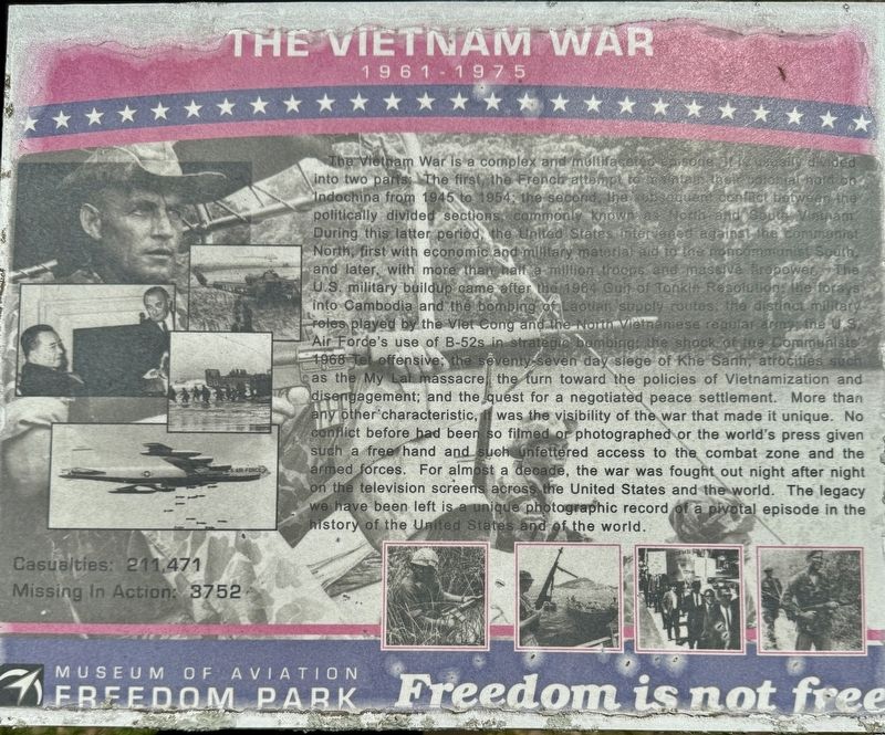Vietnam War Marker image. Click for full size.