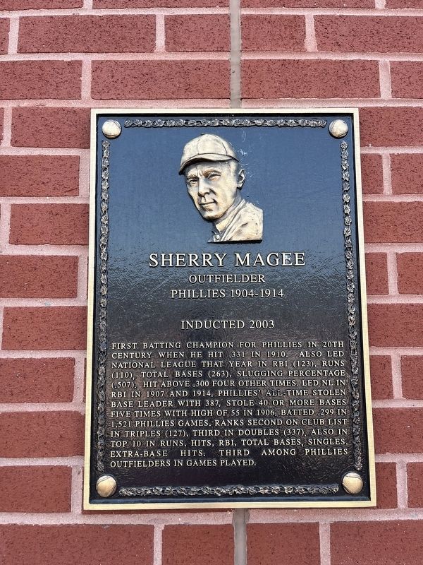 Sherry Magee Marker. Click for full size. Sherry Magee Marker image. Click for full size.