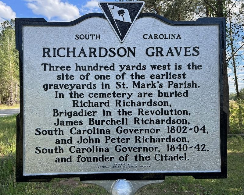 Richardson Graves Marker. Click for full size. Richardson Graves Marker image. Click for full size.