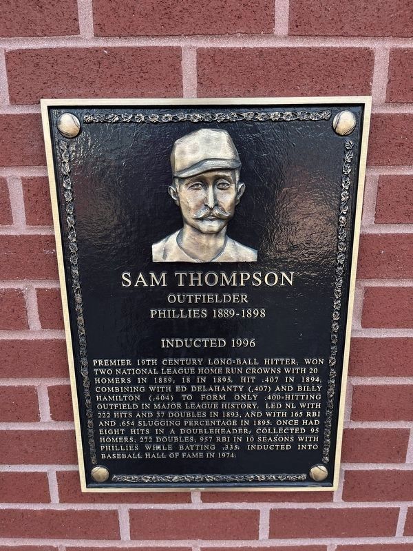 Sam Thompson Marker. Click for full size. Sam Thompson Marker image. Click for full size.