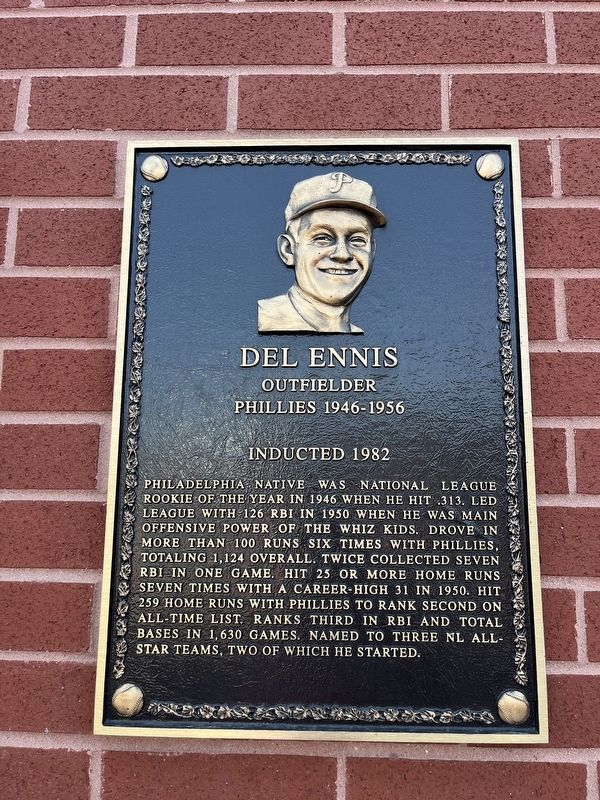Del Ennis Marker image. Click for full size.
