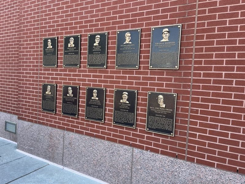 Phillies Wall of Fame image. Click for full size.