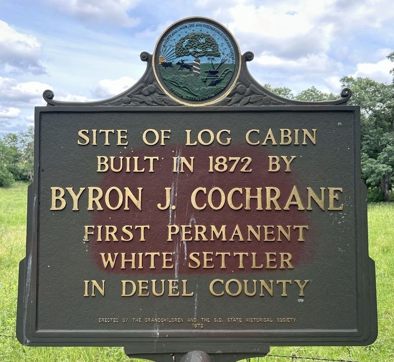 Byron J. Cochrane Marker. Click for full size. Byron J. Cochrane Marker image. Click for full size.
