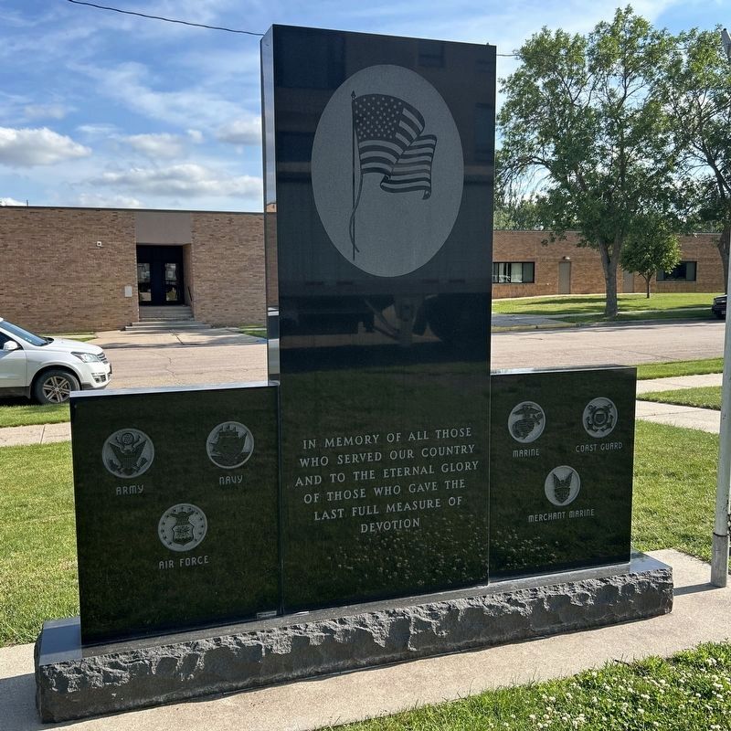 Deuel County Court House Veterans Memorial, Side Two. Click for full size. Deuel County Court House Veterans Memorial, Side Two image. Click for full size.