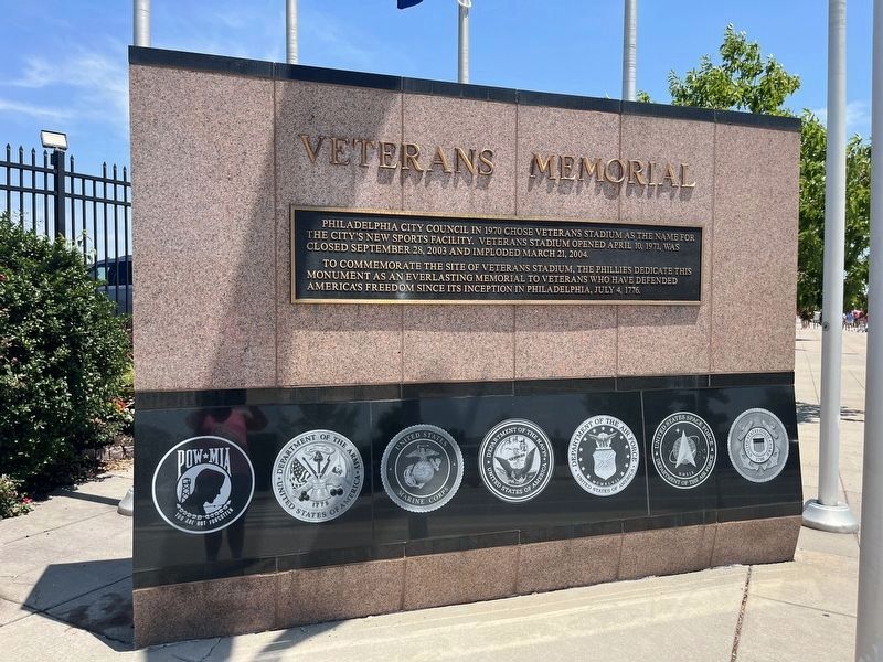 Veterans Memorial. Click for full size. Veterans Memorial image. Click for full size.