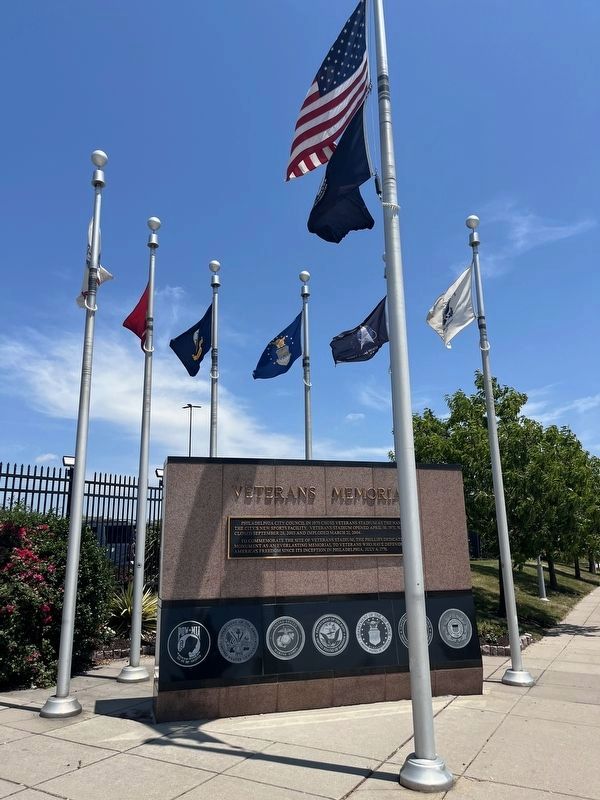 Veterans Memorial Marker. Click for full size. Veterans Memorial Marker image. Click for full size.