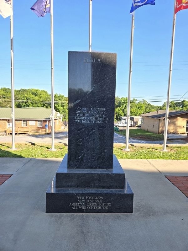 Franklin County Veterans Memorial Marker image. Click for full size.