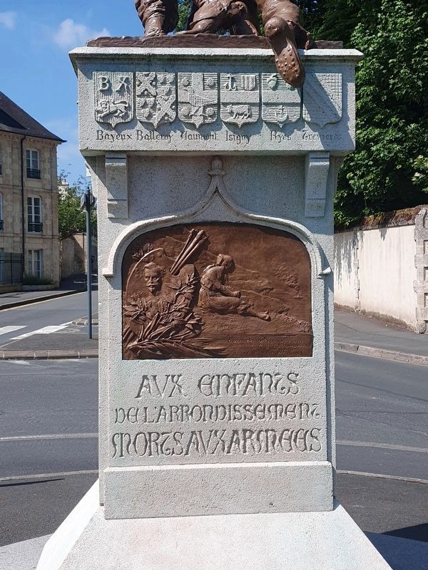 Bayeux Franco-Prussian War Memorial Marker image. Click for full size.