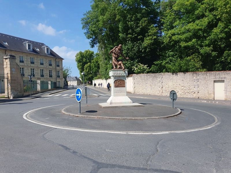 Bayeux Franco-Prussian War Memorial image. Click for full size.