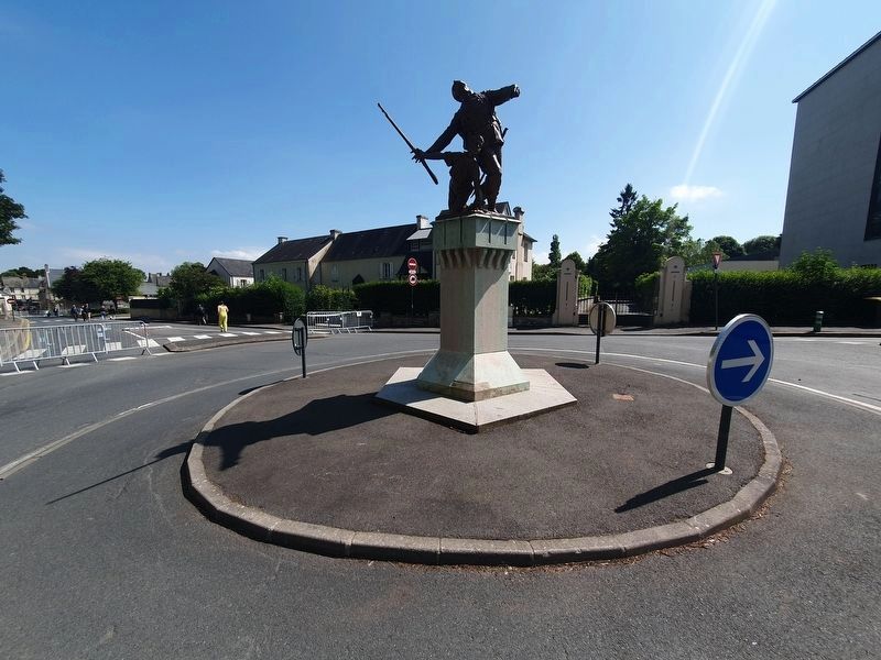 Bayeux Franco-Prussian War Memorial image. Click for full size.