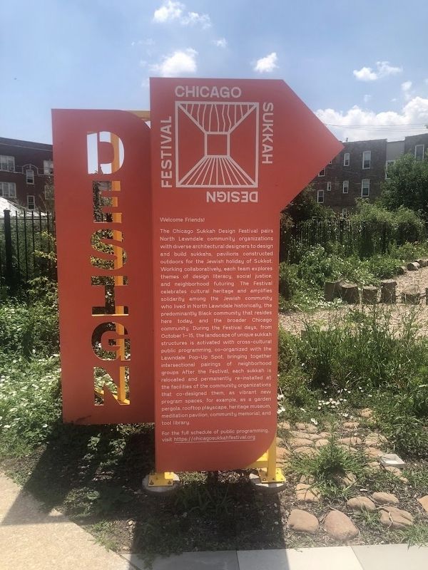 Chicago Sukkah Design Festival image. Click for full size.