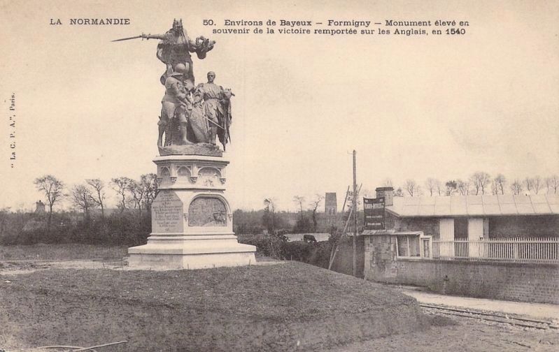 Formigny - Le Monument d'Arthur Le Duc. Click for full size. Formigny - Le Monument d'Arthur Le Duc image. Click for full size.