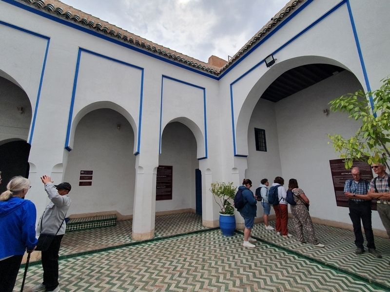 Bahia Palace Marker. Click for full size. Bahia Palace Marker image. Click for full size.