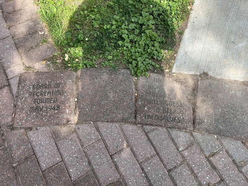 Pioneer Walk Marker. Click for full size. Pioneer Walk Marker image. Click for full size.