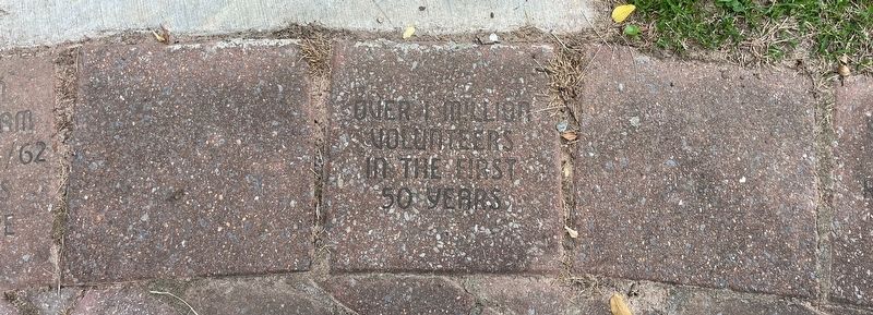 Pioneer Walk Marker. Click for full size. Pioneer Walk Marker image. Click for full size.